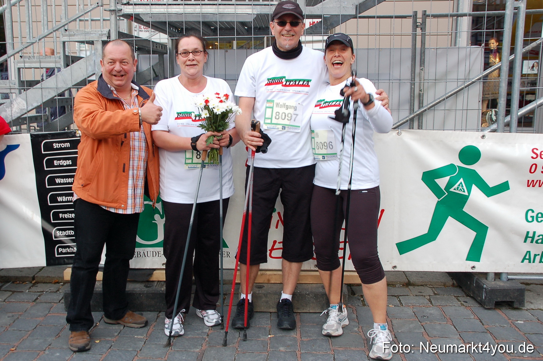 Nordic Walking Stadtlauf Neumarkt 180910 0101